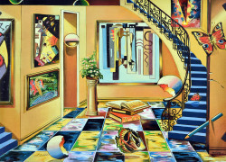 Hommage to Miro by Alexander Astahov