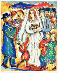 Jewish Wedding by Zamy Steynovitz