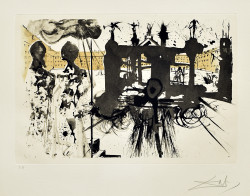 The Gantry by Salvador Dali