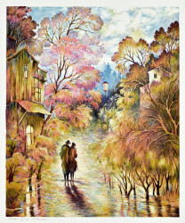 Autumn Romance by Zina Roitman