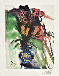 Surrealist Bouquet by Salvador Dali