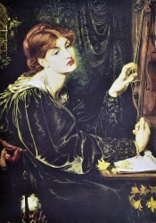 Veronica Veronese by Dante Gabriel Rosetti