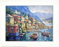 Boats in the Harbour by Cebo