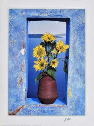 Sunflowers Over the Sea by Cebo