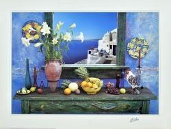 Fruit at the Window by Cebo