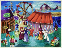 At the Circus by Shlomo Alter