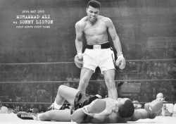 First minute First Round - Muhhad Ali vs Sonny Liston