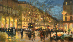 Evening Lights by Valery Gromov