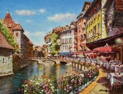 Springtime Annecy by Sam Park