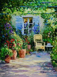Courtyard Bliss by Alex Pauker
