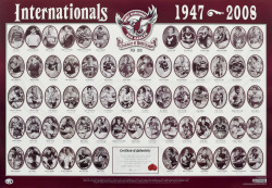 Manly Warringah - Internationals 1947-2008