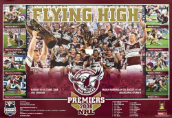 Manly Warringah - Flying High - Premiers 2008