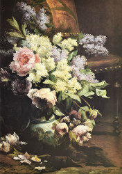 Peonies & Lilac by Charles Giraud