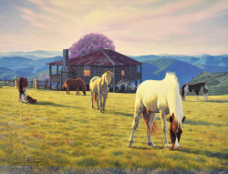 Morning on the Mountain by Lawrence Starkey