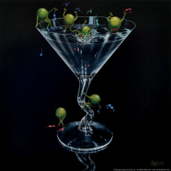 Olives Gone Wild by Michael Godard