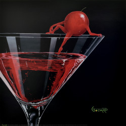 Cherry Cosmo by Michael Godard