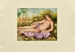 Femme Nue Etendue by Pierre-Auguste Renoir