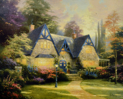 Winsor Manor by Thomas Kinkade