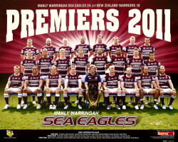 Manly Warringah Sea Eagles - Premiers 2011