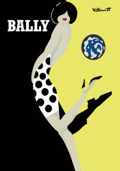 Bally Yellow by Bernard Villemot
