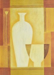 Amphorus Triptych III by Lewman Zaid