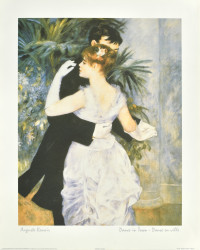 Dance in Town by Pierre-Auguste Renoir