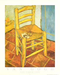 The Chair 1888 by Vincent Van Gogh