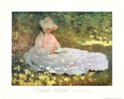 The Reader by Claude Monet