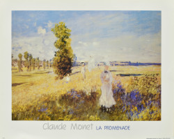 La Promenade by Claude Monet