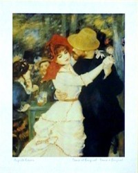 Dance at Bougival by Pierre-Auguste Renoir
