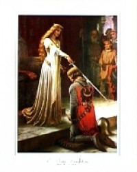 The Accolade by Edmund Blair Leighton