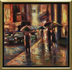 A Walk in the Rain by Elya DeChino