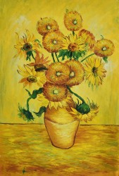 Sunflowers in a Vase