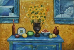 Sunflowers with Fruit