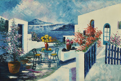 Courtyard Garden Setting