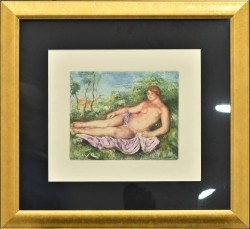 Femme Nue Etendue by Pierre-Auguste Renoir