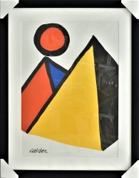 Pyramids & Sun by Alexander Calder