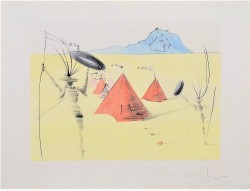 Twelve Tribes of Israel - GAD by Salvador Dali