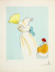 Japanese Fairy Tales - Shitakiri by Salvador Dali