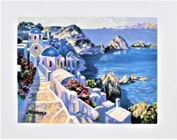 Santorini Afternoon by Howard Behrens