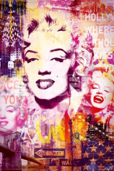 Marilyn Monroe - City Collage