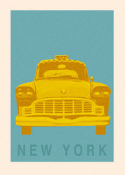 New York - Cab by Ben James