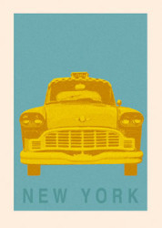 New York - Cab by Ben James