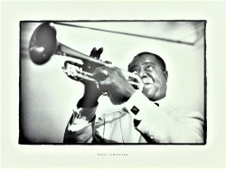 Louis Armstrong by Larry Shaw