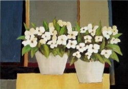 White Flowers II by Hans Paus