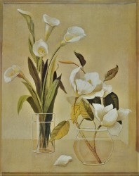 Magnolia & Calla Lilies by Hampton Hall