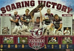Soaring Victory - Manly Warringah Sea Eagles - Premiers 2011 NRL