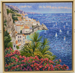 Amazing Amalfi (Raw Float) by Diane Monet