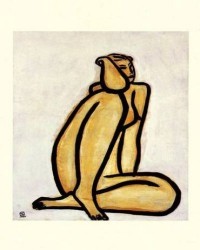 Seated Nude by Sanyu