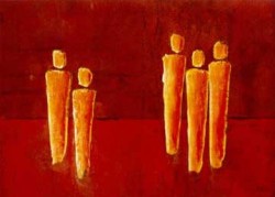 Teams in Red by Ines Kollar